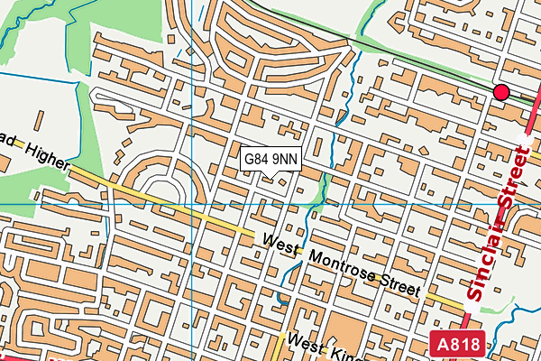 G84 9NN map - OS VectorMap District (Ordnance Survey)