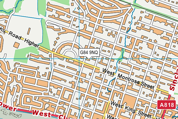 G84 9NQ map - OS VectorMap District (Ordnance Survey)