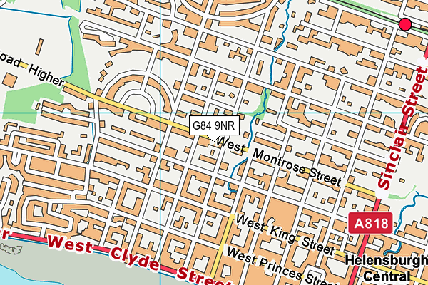 G84 9NR map - OS VectorMap District (Ordnance Survey)