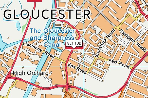Map of QUAY SIDE GRILL LTD at district scale