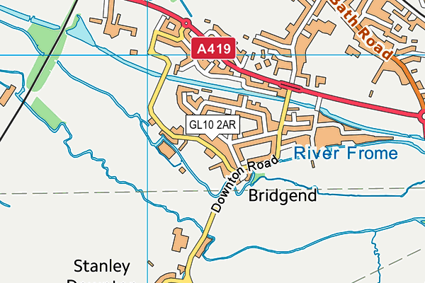 Map of ANDREW J FROST LTD at district scale