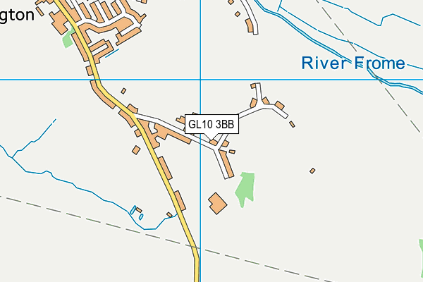 GL10 3BB map - OS VectorMap District (Ordnance Survey)