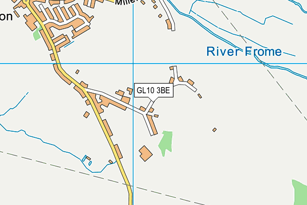 GL10 3BE map - OS VectorMap District (Ordnance Survey)