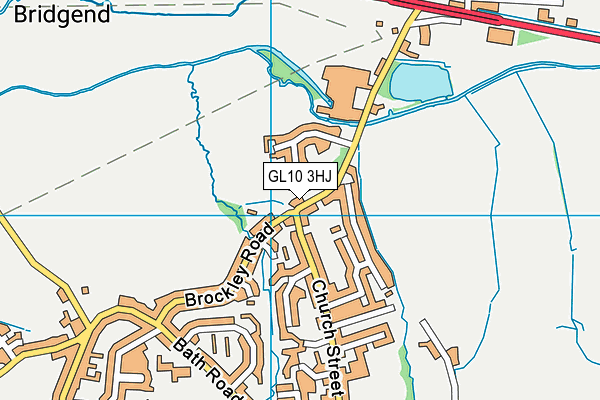GL10 3HJ map - OS VectorMap District (Ordnance Survey)