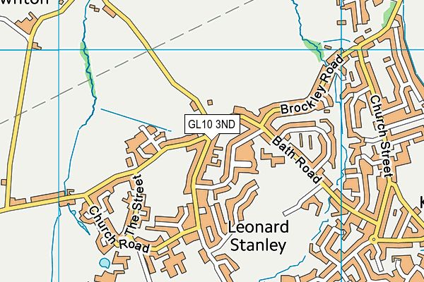GL10 3ND map - OS VectorMap District (Ordnance Survey)