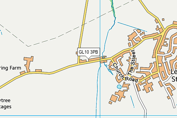 GL10 3PB map - OS VectorMap District (Ordnance Survey)