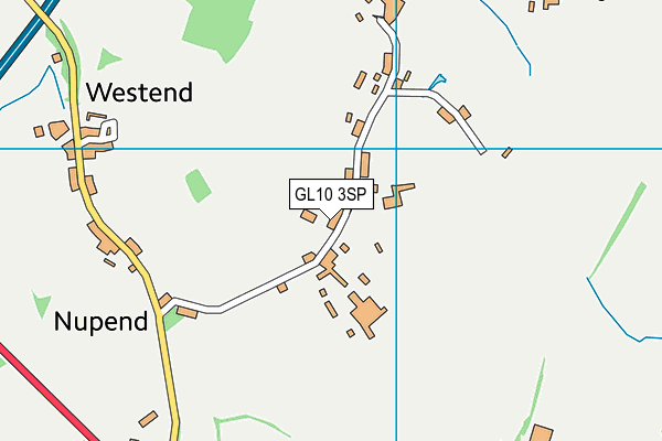 GL10 3SP map - OS VectorMap District (Ordnance Survey)