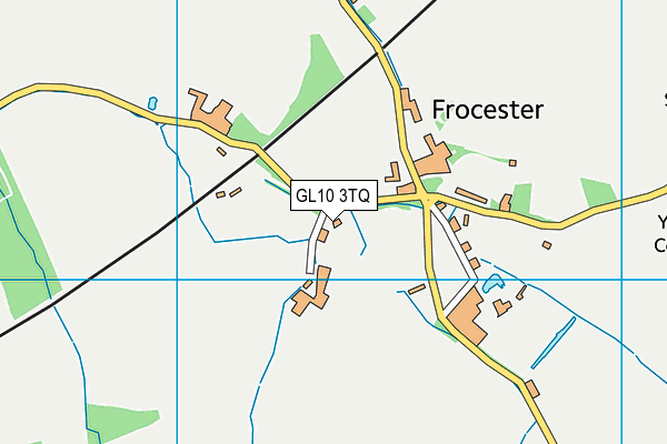 GL10 3TQ map - OS VectorMap District (Ordnance Survey)
