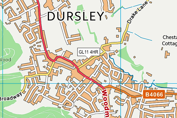 Map of BENS DURSLEY LIMITED at district scale