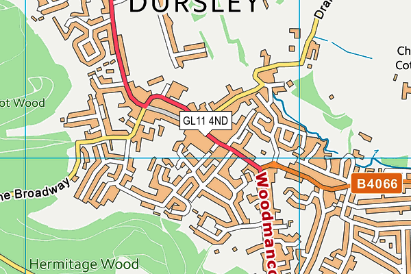 Map of FLATLET DWELLINGS (DURSLEY) LIMITED at district scale