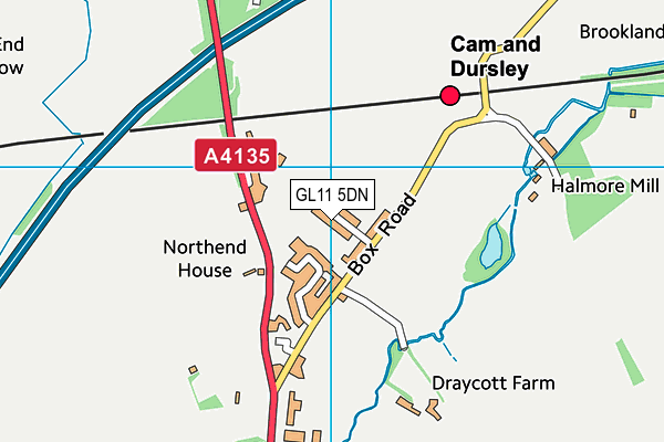 Map of AT HOME SOUTH WEST LIMITED at district scale