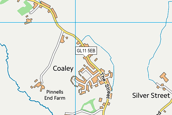 Coaley Church of England Primary Academy map (GL11 5EB) - OS VectorMap District (Ordnance Survey)