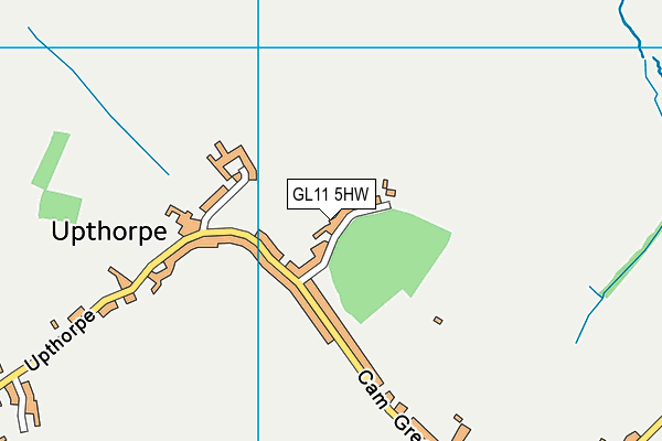 GL11 5HW map - OS VectorMap District (Ordnance Survey)