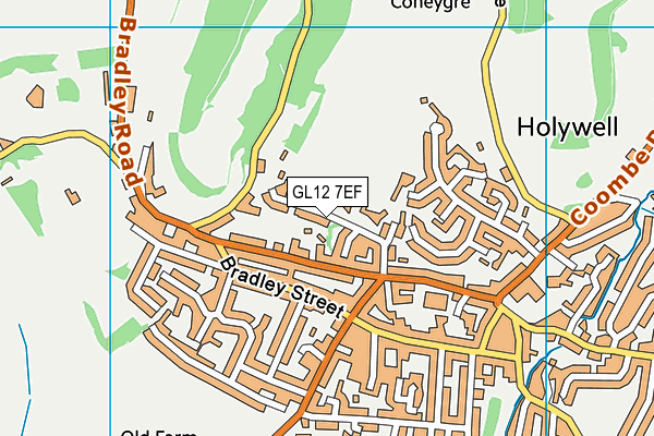 Map of COTSWOLD HEALTH PRODUCTS LIMITED at district scale