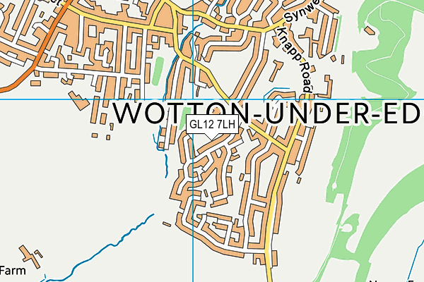 GL12 7LH map - OS VectorMap District (Ordnance Survey)