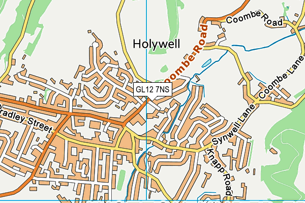 GL12 7NS map - OS VectorMap District (Ordnance Survey)