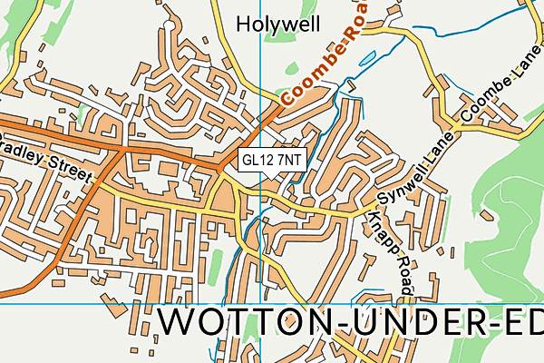 GL12 7NT map - OS VectorMap District (Ordnance Survey)