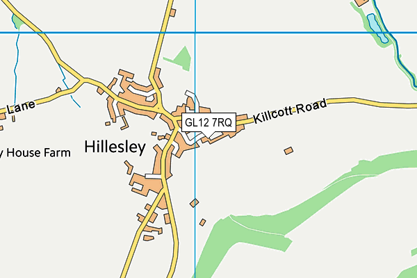 GL12 7RQ map - OS VectorMap District (Ordnance Survey)