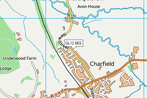 Map of R C PROPERTIES (CHARFIELD) LIMITED at district scale