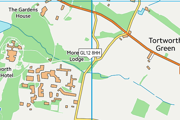 Leaf Spa (Tortworth Devere Hotel) map (GL12 8HH) - OS VectorMap District (Ordnance Survey)