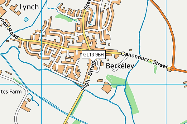 Map of T.R.WALSH CONSULTANCY LTD at district scale