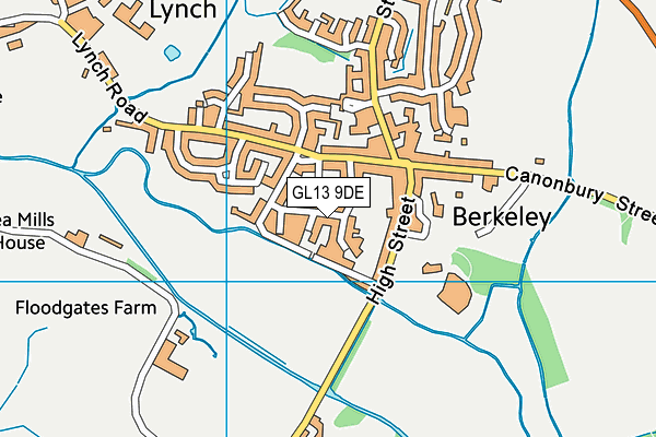 Map of RD WADE CONSULTING LTD at district scale