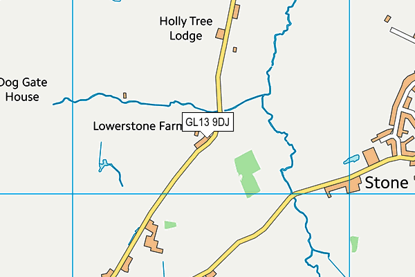 GL13 9DJ map - OS VectorMap District (Ordnance Survey)