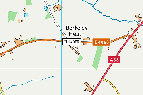 GL13 9ER map - OS VectorMap District (Ordnance Survey)