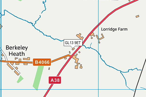 GL13 9ET map - OS VectorMap District (Ordnance Survey)