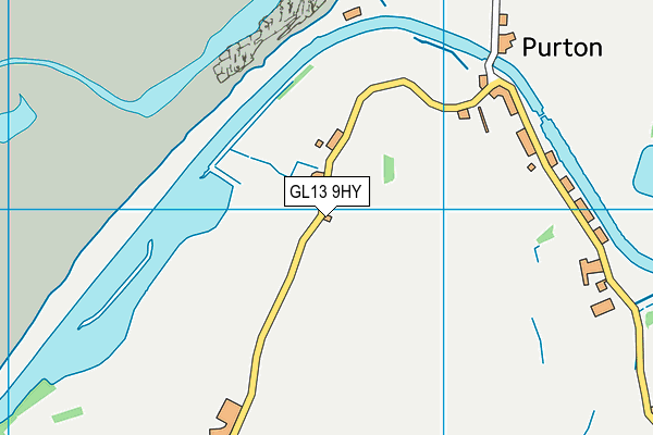 GL13 9HY map - OS VectorMap District (Ordnance Survey)
