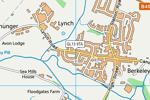 Map of CECILY ESTATES LIMITED at district scale