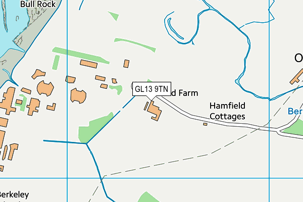 Hamfields Leisure Centre map (GL13 9TN) - OS VectorMap District (Ordnance Survey)