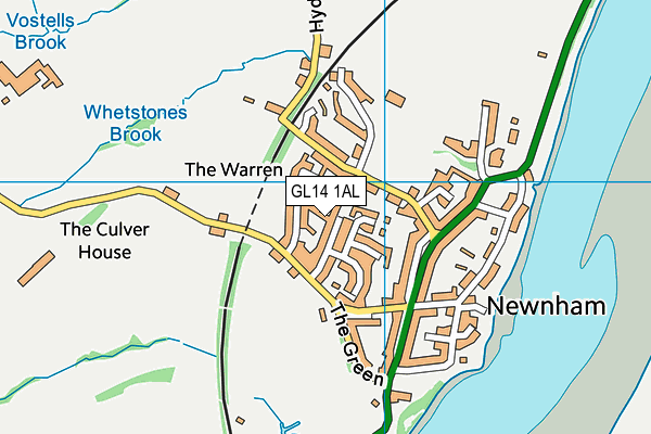 Map of COUNTRYWAYS LTD at district scale