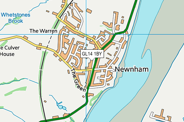 Map of THE MANOR HOUSE (NEWNHAM) LIMITED at district scale