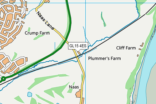 Lydney Golf Club map (GL15 4ES) - OS VectorMap District (Ordnance Survey)