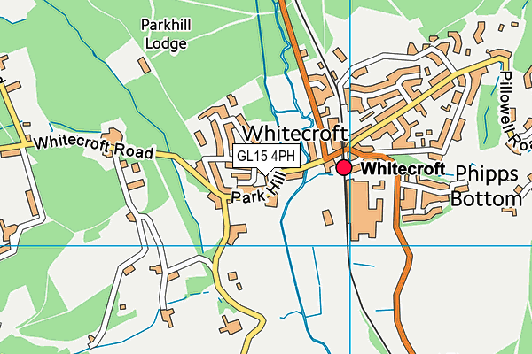 GL15 4PH map - OS VectorMap District (Ordnance Survey)