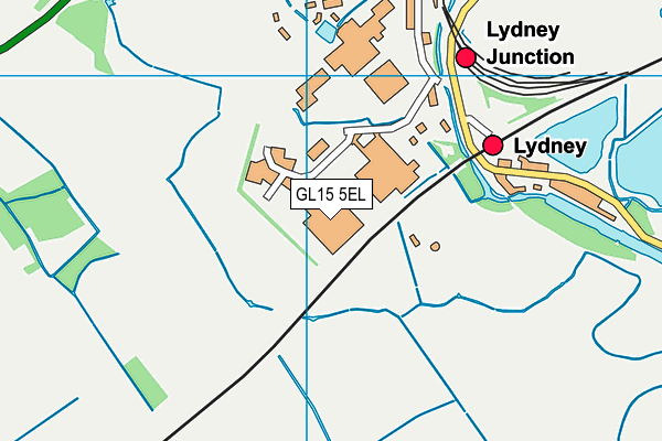 GL15 5EL map - OS VectorMap District (Ordnance Survey)