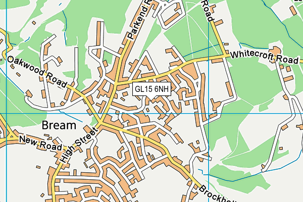 GL15 6NH map - OS VectorMap District (Ordnance Survey)