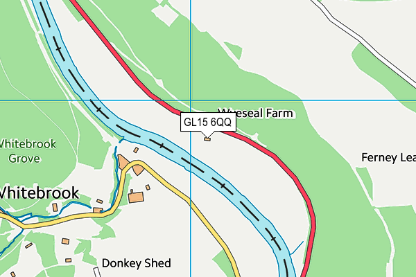 GL15 6QQ map - OS VectorMap District (Ordnance Survey)