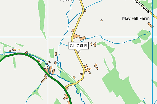 Map of MCEVANS PRODUCTIONS LIMITED at district scale