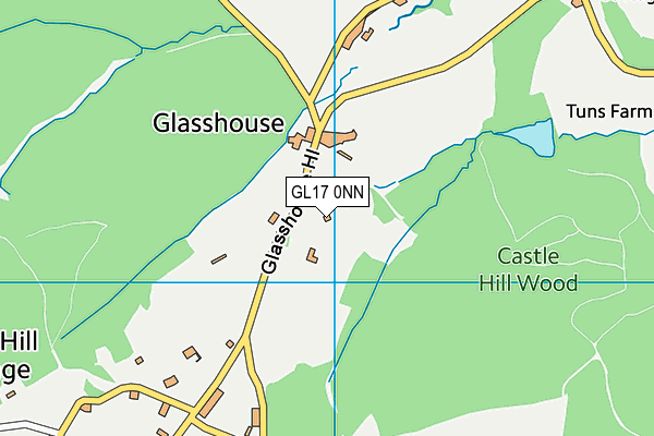 GL17 0NN map - OS VectorMap District (Ordnance Survey)