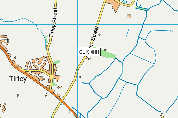 GL19 4HH map - OS VectorMap District (Ordnance Survey)