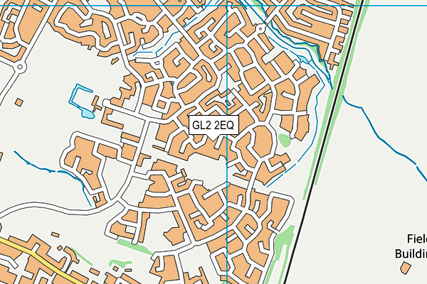 GL2 2EQ map - OS VectorMap District (Ordnance Survey)