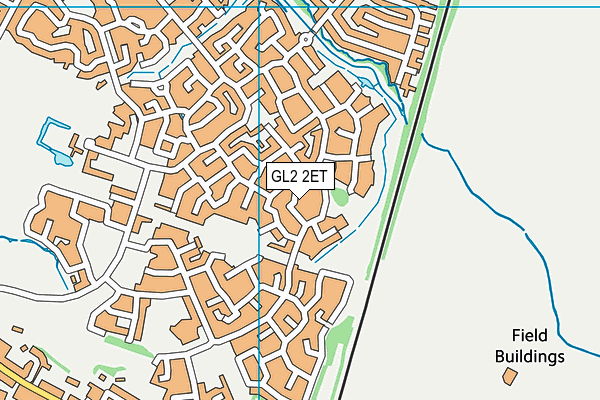 GL2 2ET map - OS VectorMap District (Ordnance Survey)