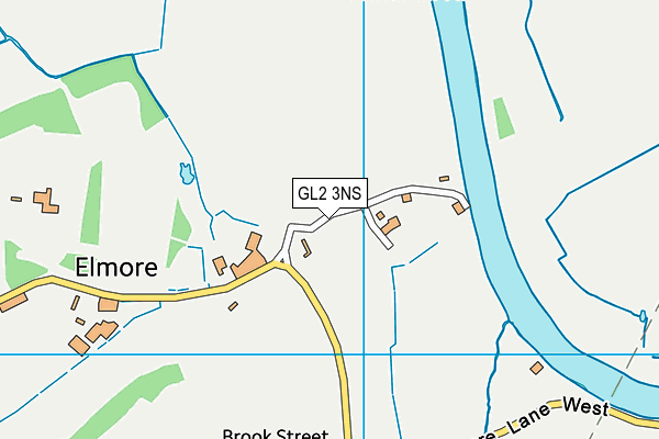 GL2 3NS map - OS VectorMap District (Ordnance Survey)