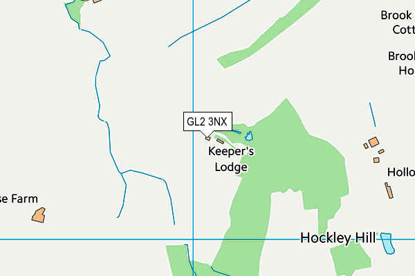 GL2 3NX map - OS VectorMap District (Ordnance Survey)
