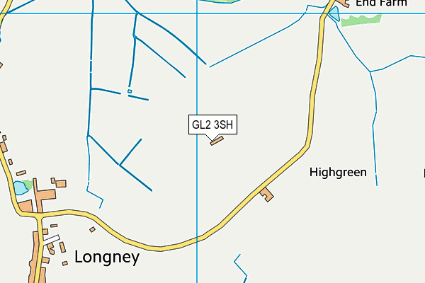 GL2 3SH map - OS VectorMap District (Ordnance Survey)