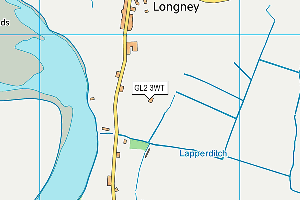 GL2 3WT map - OS VectorMap District (Ordnance Survey)