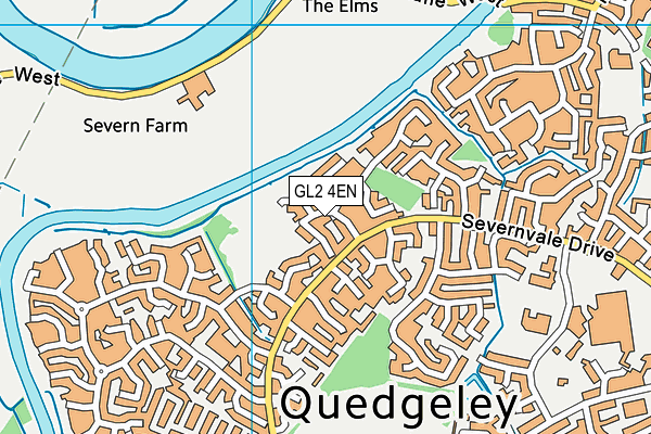 GL2 4EN map - OS VectorMap District (Ordnance Survey)