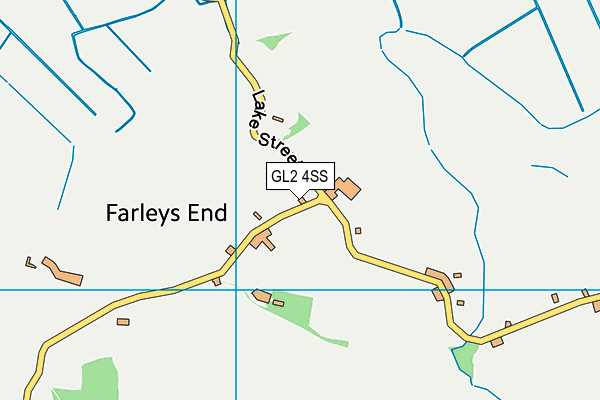 GL2 4SS map - OS VectorMap District (Ordnance Survey)